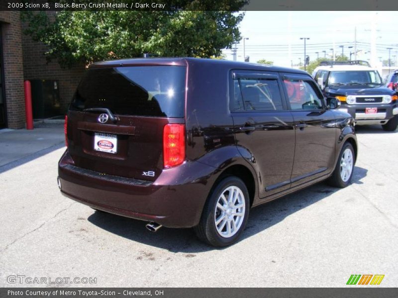 Black Berry Crush Metallic / Dark Gray 2009 Scion xB