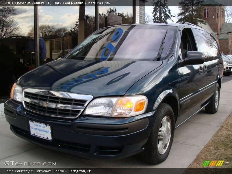 Dark Teal Metallic / Medium Gray 2001 Chevrolet Venture LT