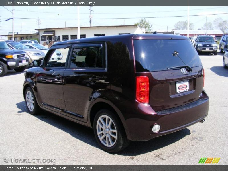Black Berry Crush Metallic / Dark Gray 2009 Scion xB