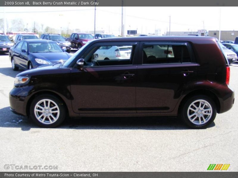 Black Berry Crush Metallic / Dark Gray 2009 Scion xB