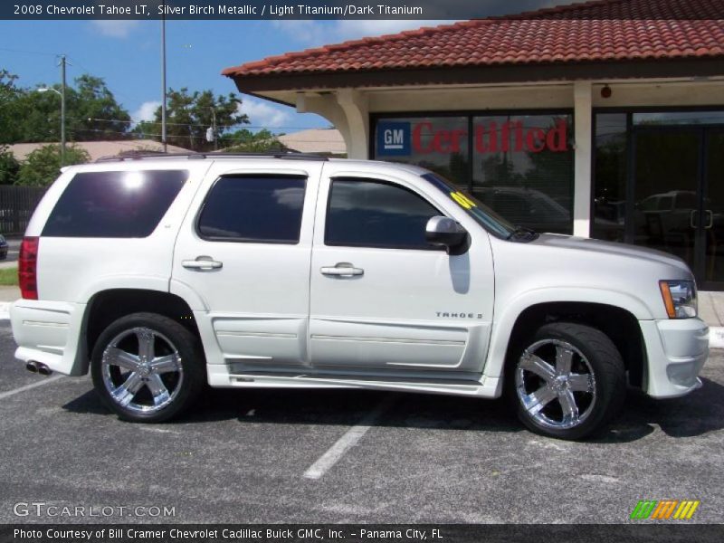 Silver Birch Metallic / Light Titanium/Dark Titanium 2008 Chevrolet Tahoe LT