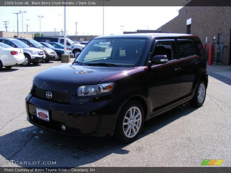 Black Berry Crush Metallic / Dark Gray 2009 Scion xB