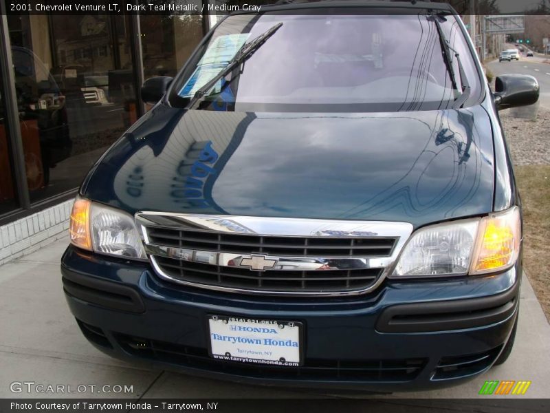 Dark Teal Metallic / Medium Gray 2001 Chevrolet Venture LT