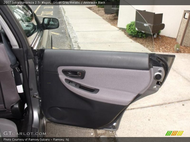 Urban Gray Metallic / Anthracite Black 2007 Subaru Impreza 2.5i Wagon