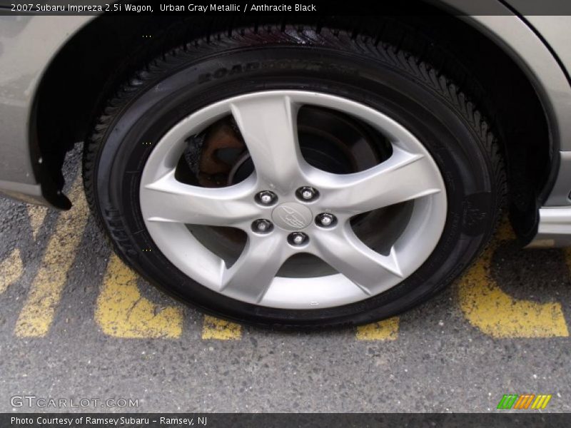 Urban Gray Metallic / Anthracite Black 2007 Subaru Impreza 2.5i Wagon
