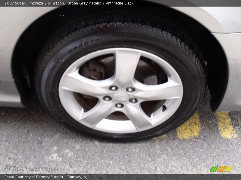 Urban Gray Metallic / Anthracite Black 2007 Subaru Impreza 2.5i Wagon