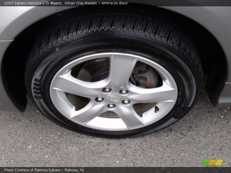 Urban Gray Metallic / Anthracite Black 2007 Subaru Impreza 2.5i Wagon