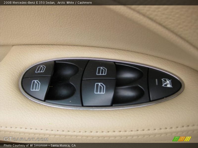 Arctic White / Cashmere 2008 Mercedes-Benz E 350 Sedan
