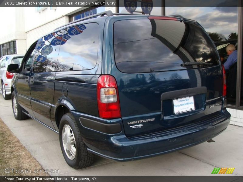 Dark Teal Metallic / Medium Gray 2001 Chevrolet Venture LT