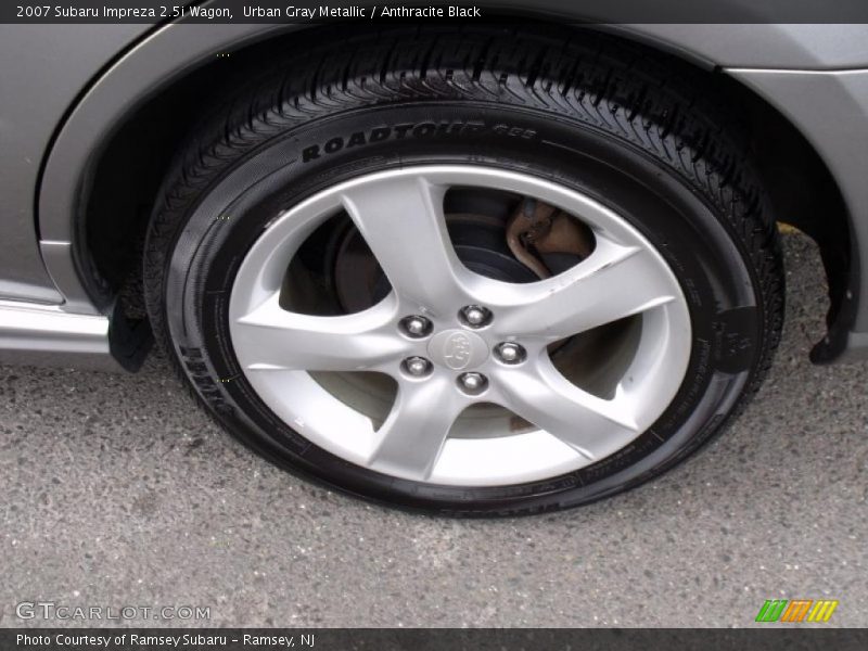 Urban Gray Metallic / Anthracite Black 2007 Subaru Impreza 2.5i Wagon