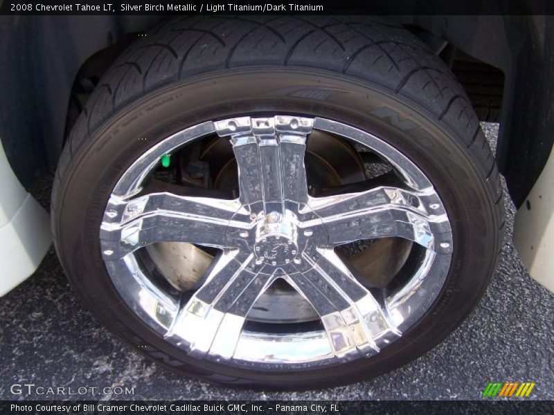 Silver Birch Metallic / Light Titanium/Dark Titanium 2008 Chevrolet Tahoe LT