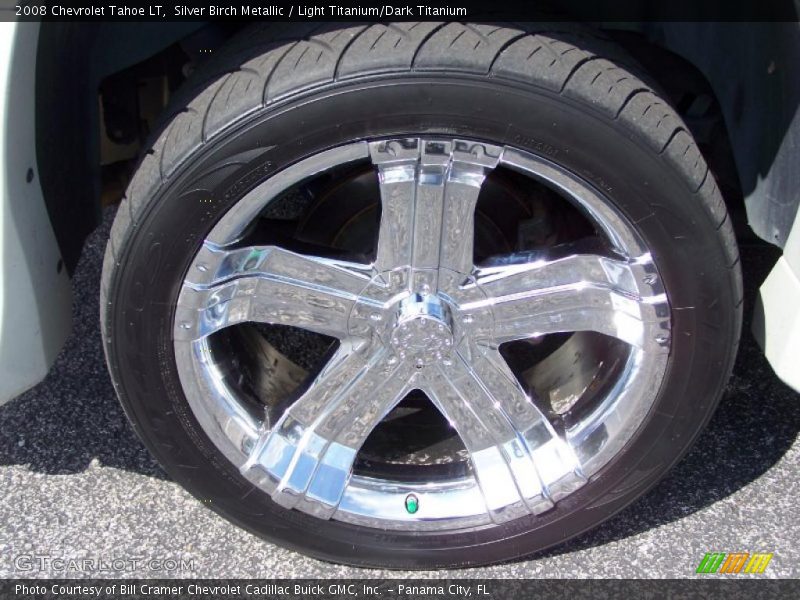 Silver Birch Metallic / Light Titanium/Dark Titanium 2008 Chevrolet Tahoe LT