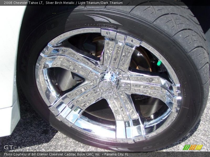 Silver Birch Metallic / Light Titanium/Dark Titanium 2008 Chevrolet Tahoe LT