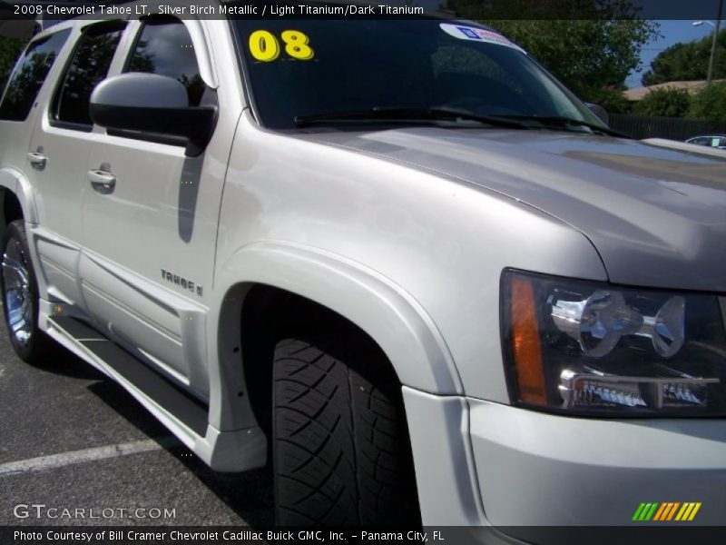 Silver Birch Metallic / Light Titanium/Dark Titanium 2008 Chevrolet Tahoe LT