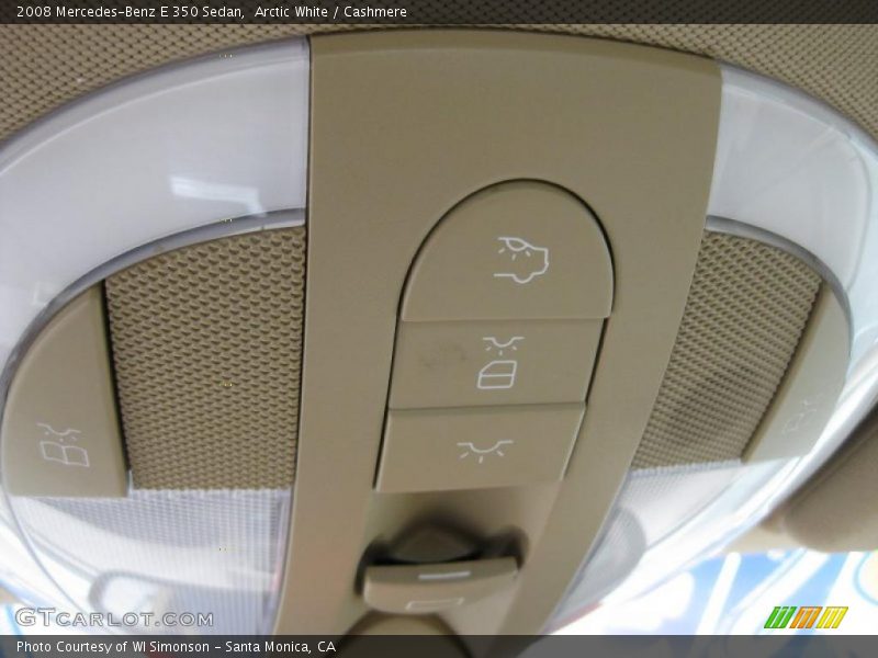 Arctic White / Cashmere 2008 Mercedes-Benz E 350 Sedan
