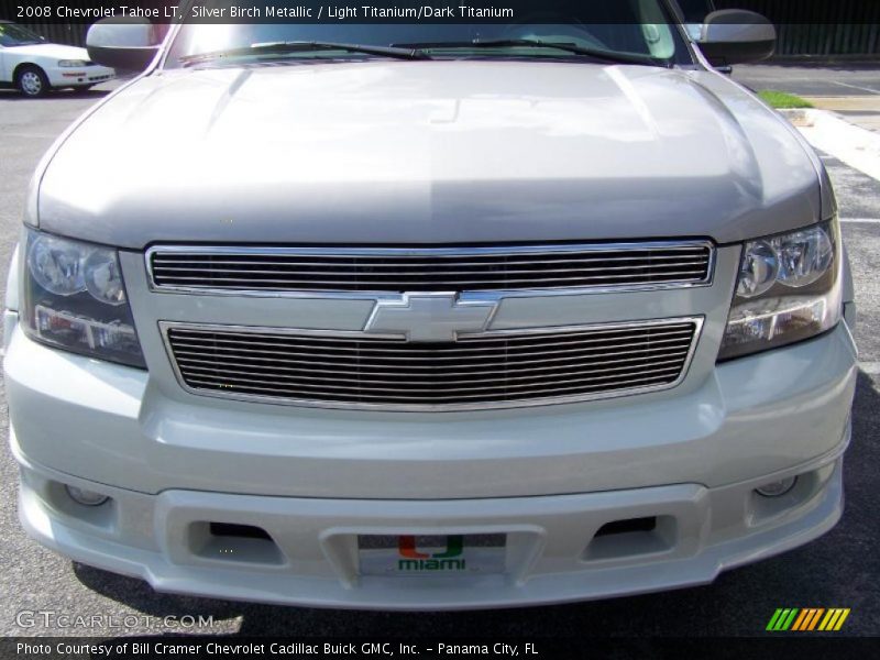 Silver Birch Metallic / Light Titanium/Dark Titanium 2008 Chevrolet Tahoe LT