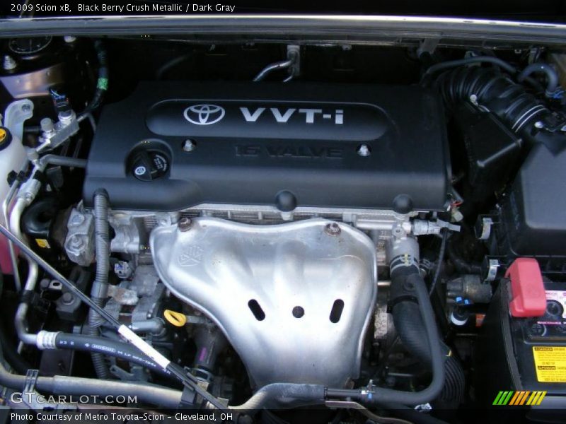 Black Berry Crush Metallic / Dark Gray 2009 Scion xB