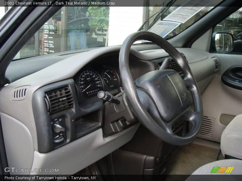 Dark Teal Metallic / Medium Gray 2001 Chevrolet Venture LT