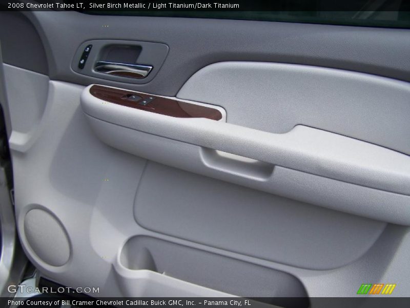 Silver Birch Metallic / Light Titanium/Dark Titanium 2008 Chevrolet Tahoe LT