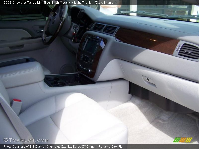 Silver Birch Metallic / Light Titanium/Dark Titanium 2008 Chevrolet Tahoe LT