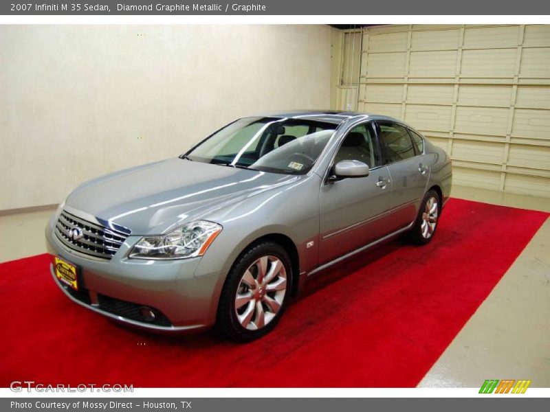 Diamond Graphite Metallic / Graphite 2007 Infiniti M 35 Sedan