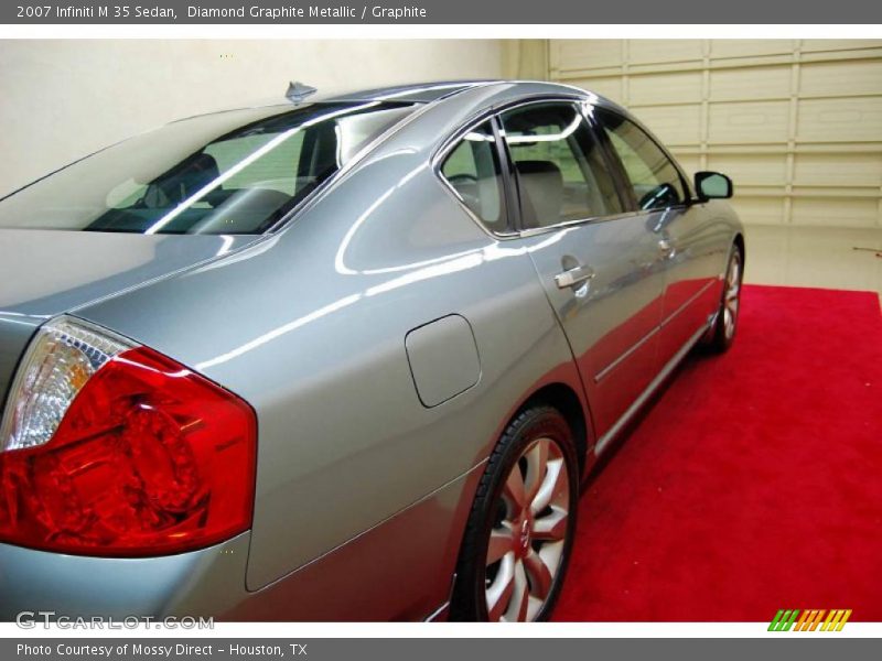 Diamond Graphite Metallic / Graphite 2007 Infiniti M 35 Sedan