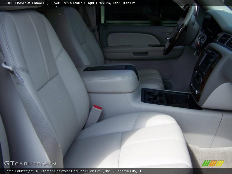 Silver Birch Metallic / Light Titanium/Dark Titanium 2008 Chevrolet Tahoe LT