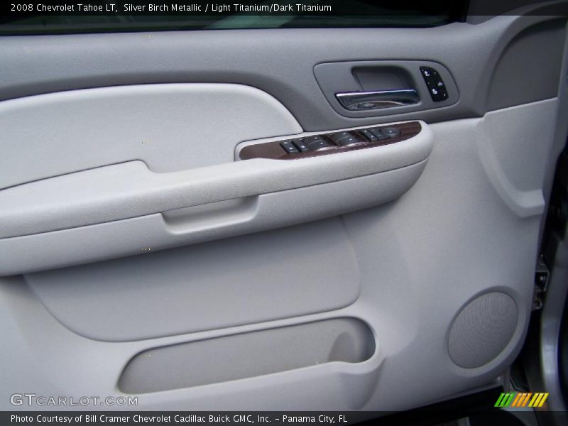 Silver Birch Metallic / Light Titanium/Dark Titanium 2008 Chevrolet Tahoe LT