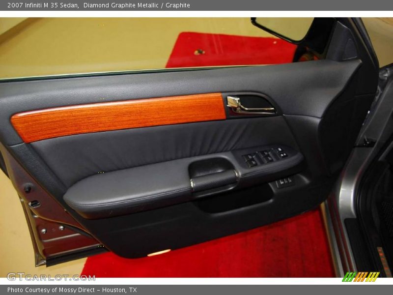 Diamond Graphite Metallic / Graphite 2007 Infiniti M 35 Sedan