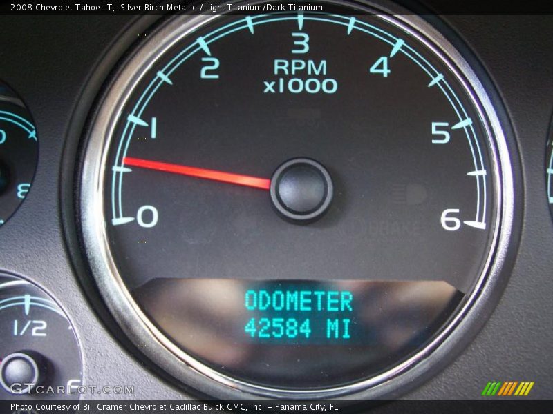 Silver Birch Metallic / Light Titanium/Dark Titanium 2008 Chevrolet Tahoe LT