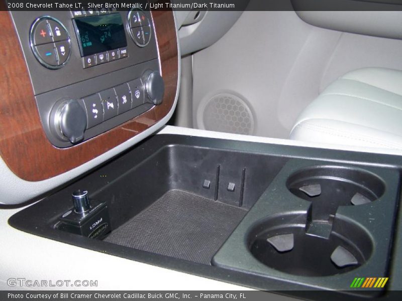 Silver Birch Metallic / Light Titanium/Dark Titanium 2008 Chevrolet Tahoe LT