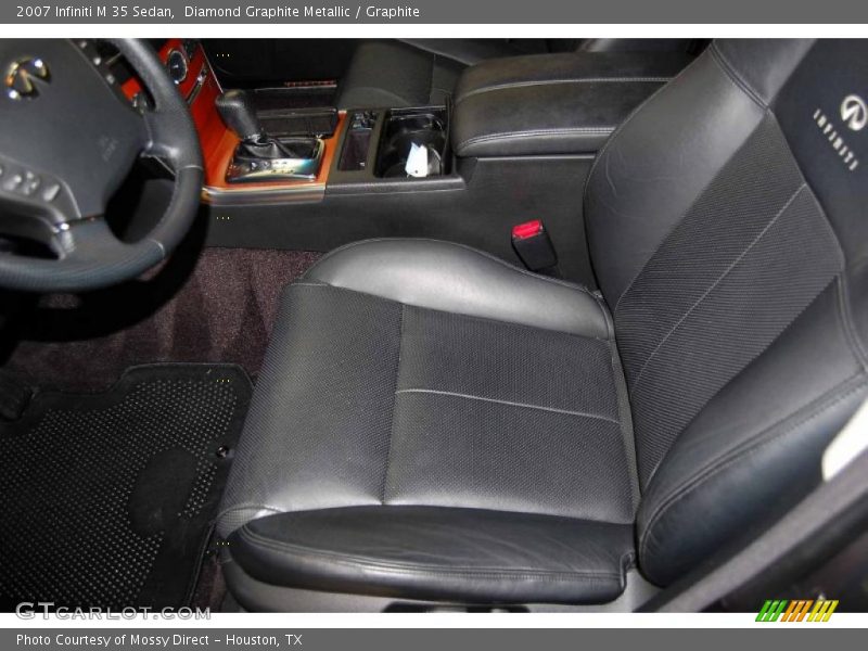 Diamond Graphite Metallic / Graphite 2007 Infiniti M 35 Sedan