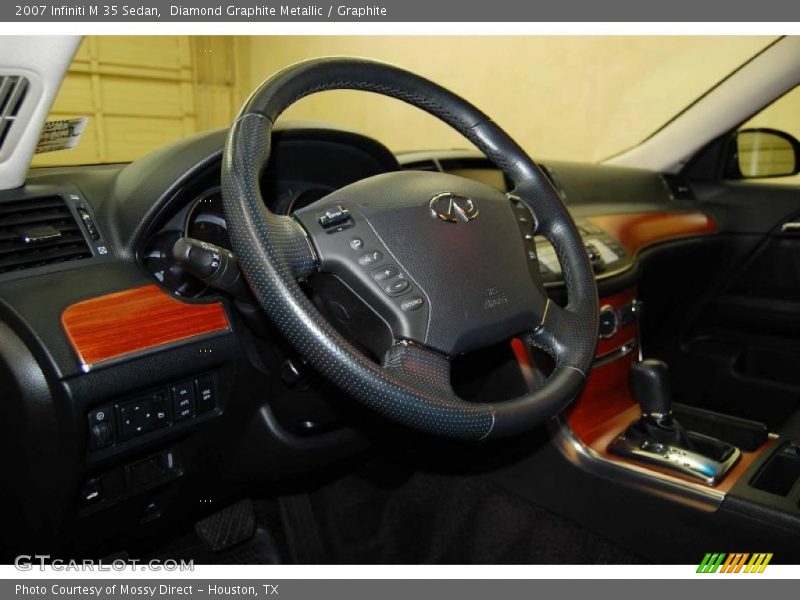 Diamond Graphite Metallic / Graphite 2007 Infiniti M 35 Sedan