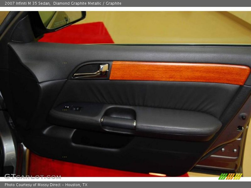 Diamond Graphite Metallic / Graphite 2007 Infiniti M 35 Sedan