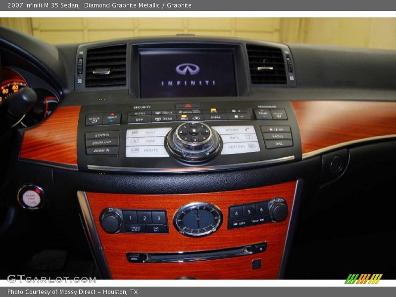 Diamond Graphite Metallic / Graphite 2007 Infiniti M 35 Sedan