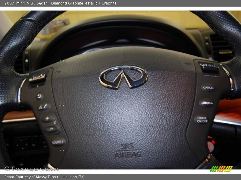 Diamond Graphite Metallic / Graphite 2007 Infiniti M 35 Sedan