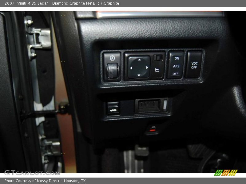 Diamond Graphite Metallic / Graphite 2007 Infiniti M 35 Sedan