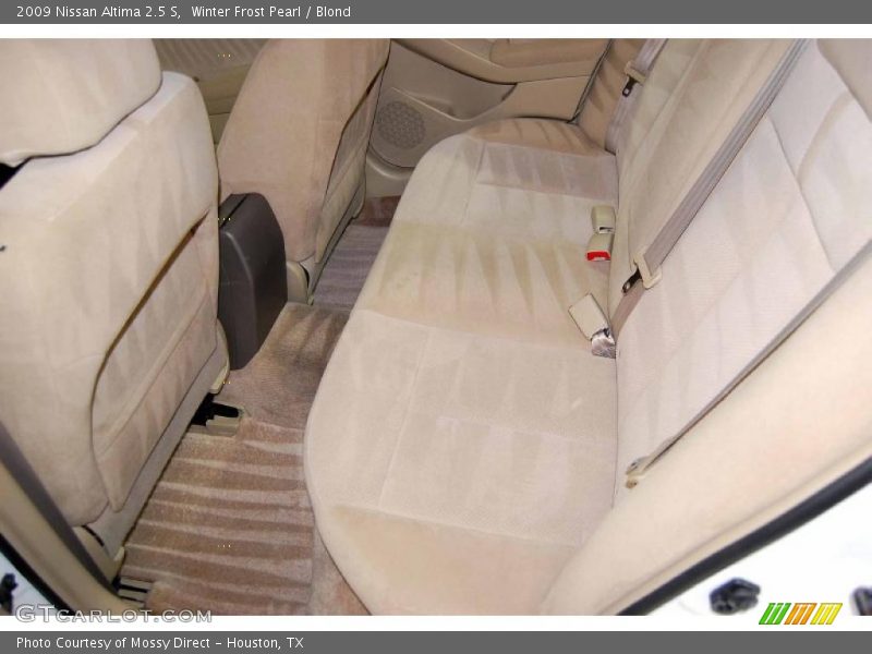 Winter Frost Pearl / Blond 2009 Nissan Altima 2.5 S