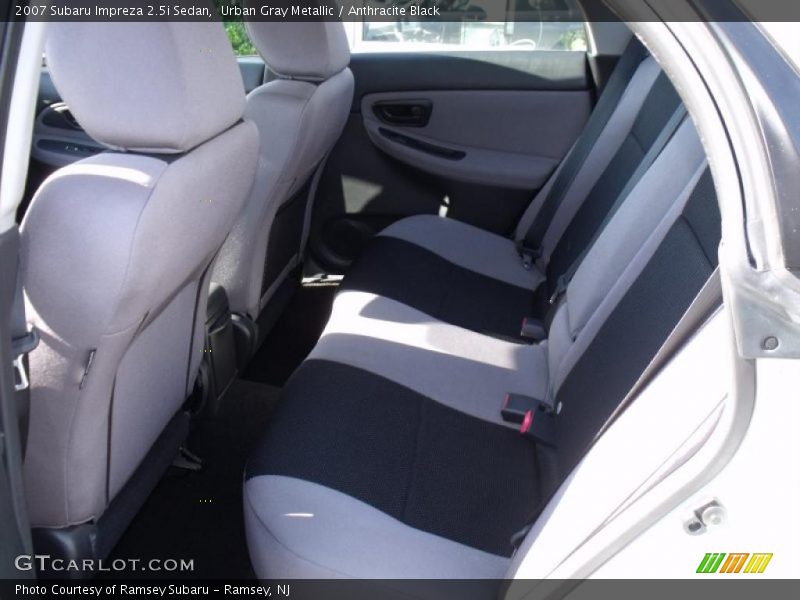 Urban Gray Metallic / Anthracite Black 2007 Subaru Impreza 2.5i Sedan