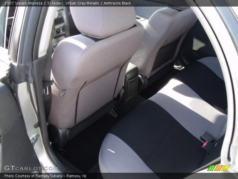 Urban Gray Metallic / Anthracite Black 2007 Subaru Impreza 2.5i Sedan