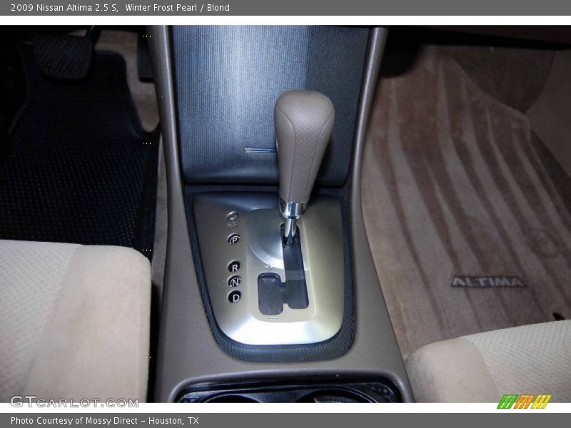 Winter Frost Pearl / Blond 2009 Nissan Altima 2.5 S