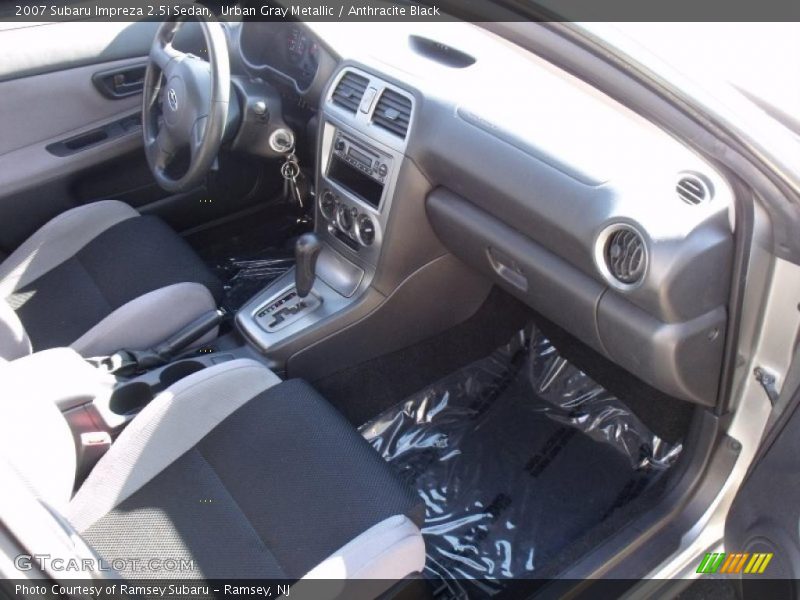 Urban Gray Metallic / Anthracite Black 2007 Subaru Impreza 2.5i Sedan