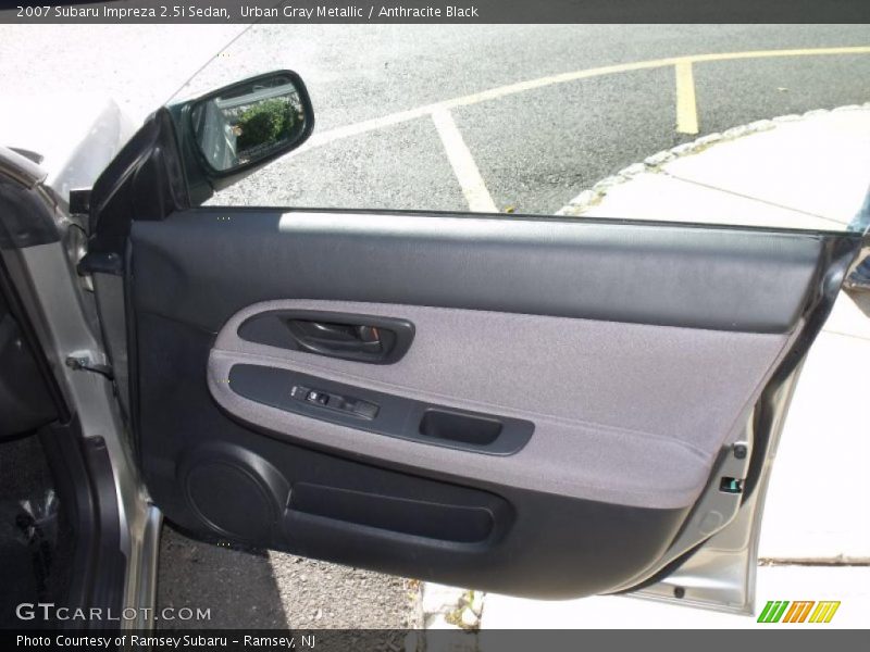 Urban Gray Metallic / Anthracite Black 2007 Subaru Impreza 2.5i Sedan