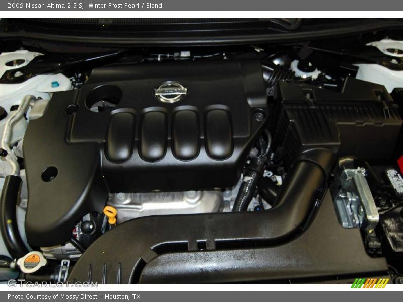 Winter Frost Pearl / Blond 2009 Nissan Altima 2.5 S