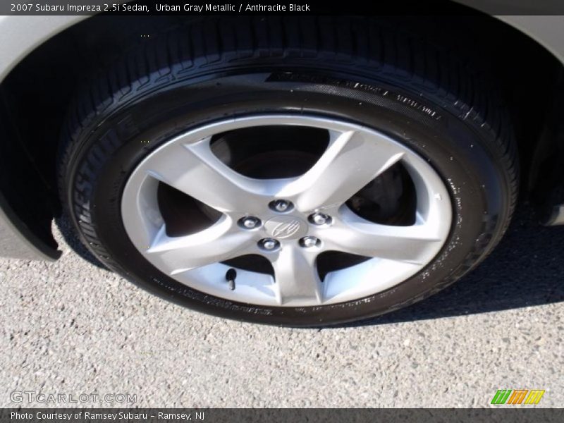 Urban Gray Metallic / Anthracite Black 2007 Subaru Impreza 2.5i Sedan