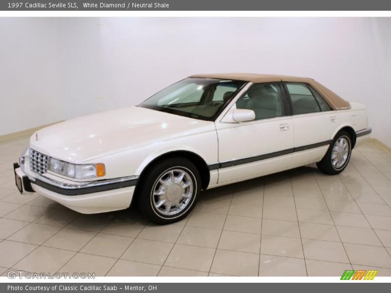 White Diamond / Neutral Shale 1997 Cadillac Seville SLS