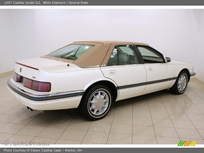 White Diamond / Neutral Shale 1997 Cadillac Seville SLS