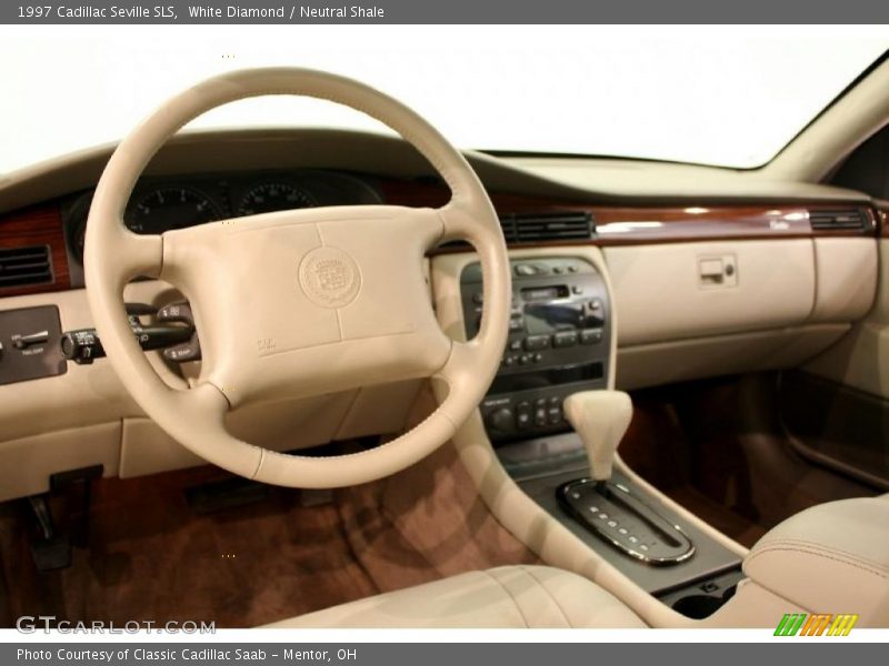 White Diamond / Neutral Shale 1997 Cadillac Seville SLS