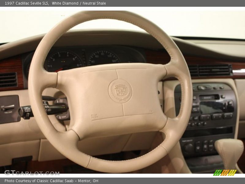 White Diamond / Neutral Shale 1997 Cadillac Seville SLS