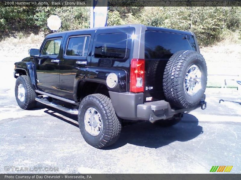 Black / Ebony Black 2008 Hummer H3 Alpha